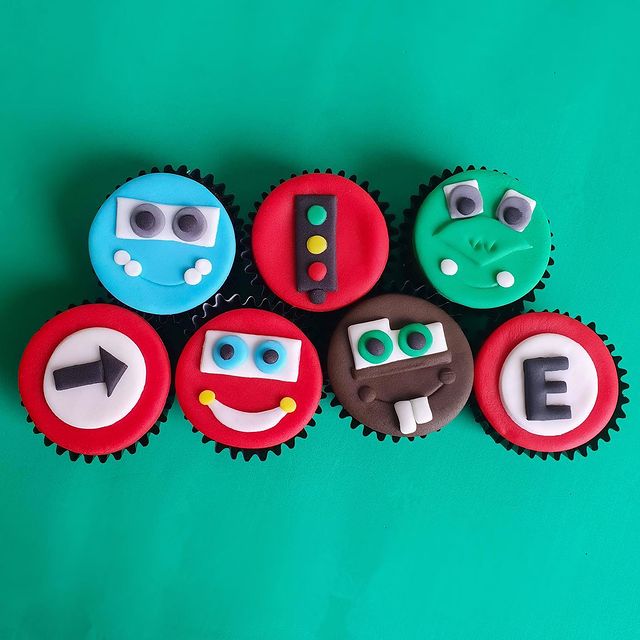 Mini Cupcake Decorado – Carros Disney