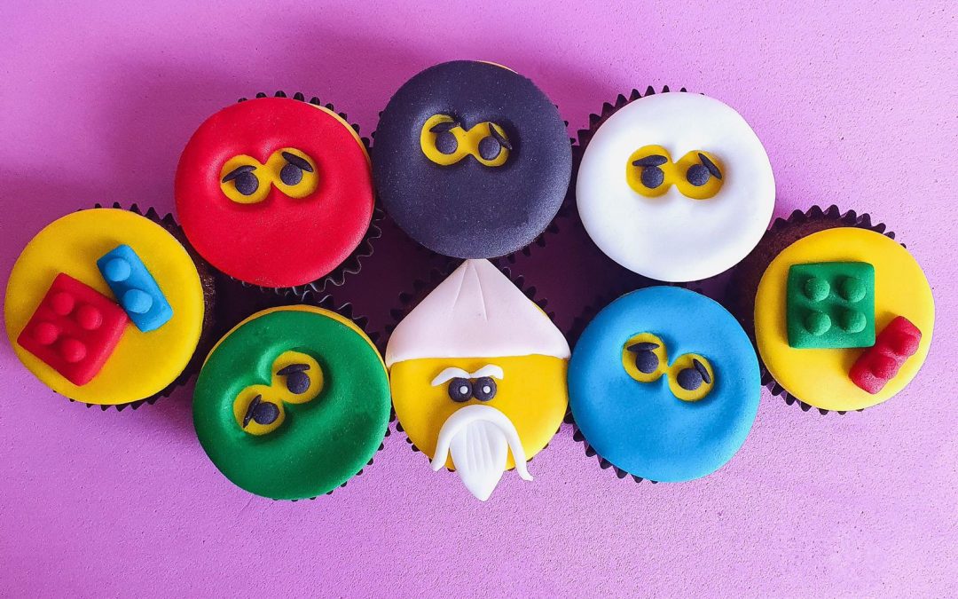 Mini Cupcake Decorado – Ninja Go