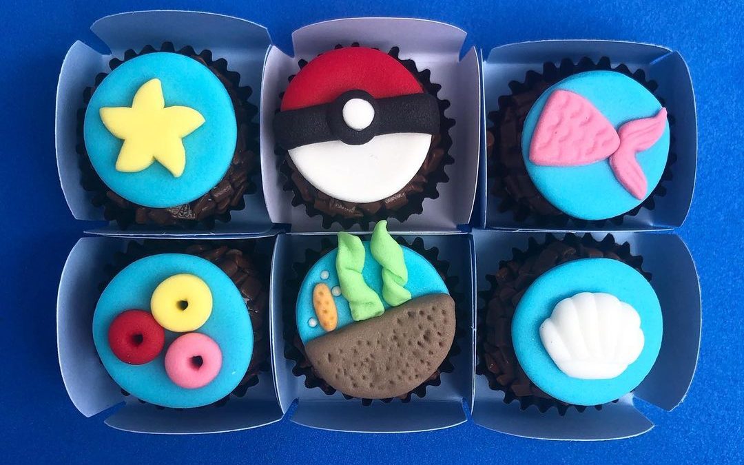 Brigadeiro Decorado – Fundo do Mar + Pokemon